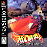 Hot Wheels Turbo Racing Playstation US box art